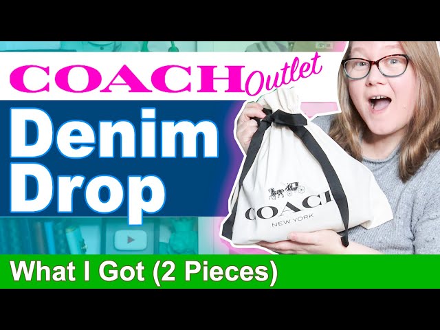 Coach FLUBBED Their New Denim Drop || What I Got from the COACH Denim Collection || Autumn Beckman