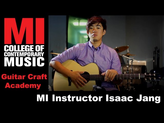 MI Instructor Isaac Jang, Talks About Guitar Craft Academy