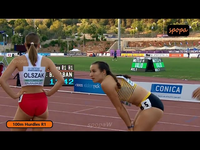 Thrilling Moments: U20 European Athletics Championships Women's 100m Hurdles Round 1