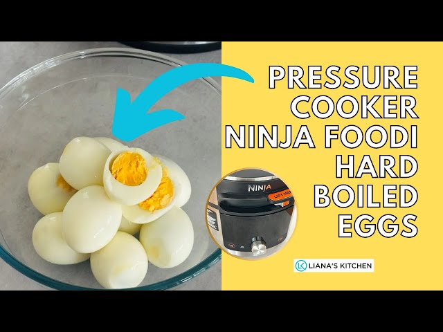 Ninja Foodi Pressure Cooker Hard Boiled Eggs