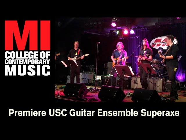 Premiere USC Guitar Ensemble Superaxe &  Allen Hinds