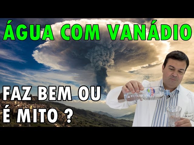 Água SFERRIÊ Alcalina com VANÁDIO: Benefícios para os RINS e a SAÚDE ?