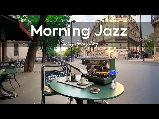 Morning Jazz Routine ~ Positive Jazz Cafe for an Energy Day in Spring, Bring Your Mood 🍃🫘