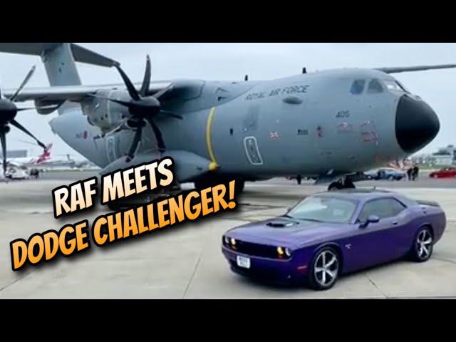 DAY IN THE LIFE OF A COBBLER  3 // RAF Brize Norton! - BRIZEFEST // DODGE CHALLENGER  SHAKER HEMI V8