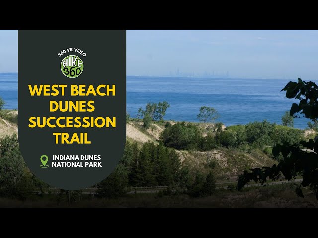 Indiana Dunes National Park - West Beach Dunes Succession Trail (360 VR Video)