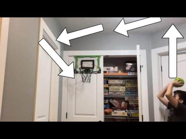 Mini Hoop Trick Shots