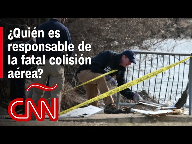 ¿Quién es responsable del fatal accidente aéreo en Washington?