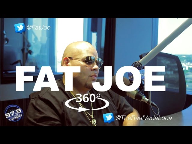 Veda Loca interviews Fat Joe live on 97.9 The Beat (360VR)