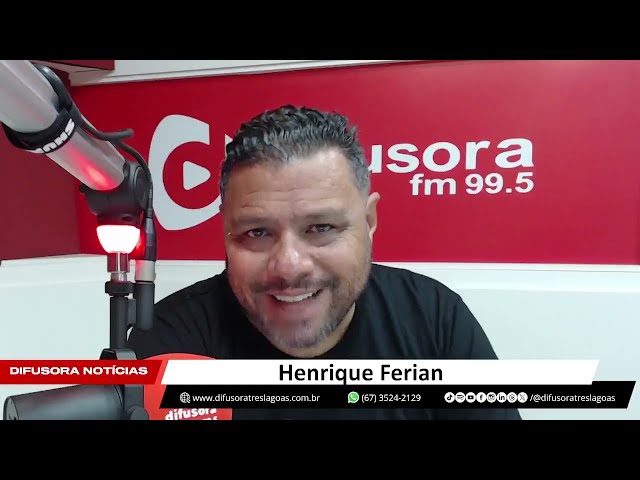 Difusora Notícias   Apresentação Henrique Ferian e Cláudio César   edição de 7 de fevereiro de 2025