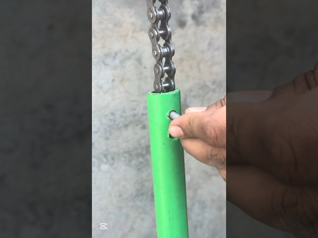 Game-Changing DIY Tool Hack Remove Stuck Socket Used PC of PVC Pipe & Chain #diy #shorts #viralvideo