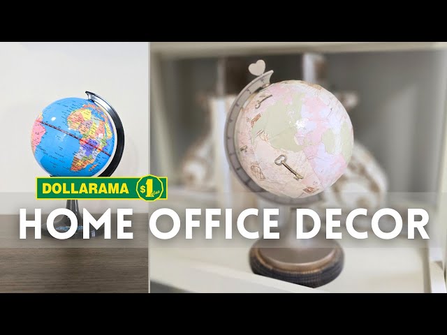 Make You Own Office Decor: Transforming A Dollar Store Toy into Sophisticated Home Decor