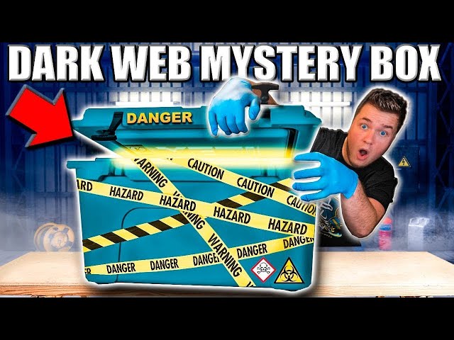 UNBOXING A Dark Web Mystery Box!! Sent By Mystery Person (Challenge)