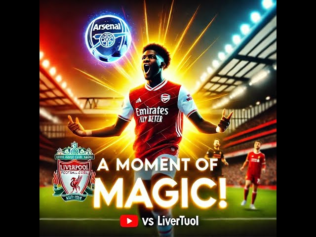 Saka's Stunning Goal Against Liverpool!