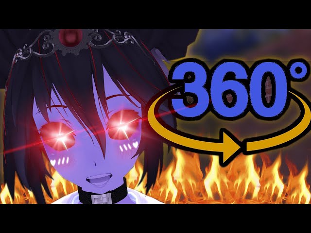 😈 Vestido de MUJER Se me APARECIÓ el DIABLO a Las 3:33 A.M en mi Casa👻(anime vr)