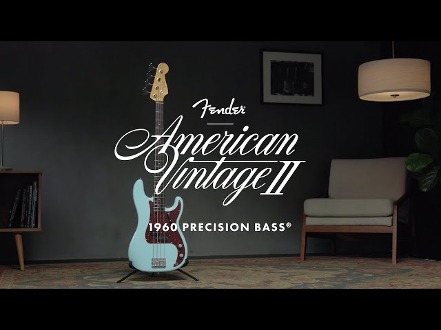 Exploring the American Vintage II 1960 Precision Bass | American Vintage II | Fender