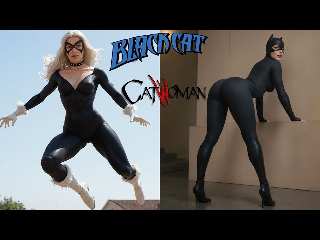 Catwoman VS Black Cat | Rap battle