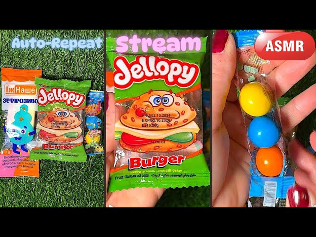 ASMR Marshmallow Heroes & Burger Jelly Candies Unboxing | Most Popular Lollipops & Candy Delights 🍭🍫