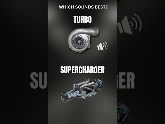 Turbo vs Supercharger #turbo #supercharged #supercharger #car #engine #shorts #v6 #v8