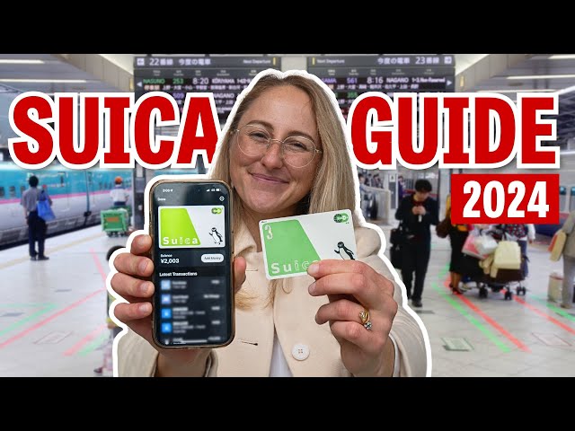 The Suica Card in 2024: How and Where to Buy Tokyo's IC Card