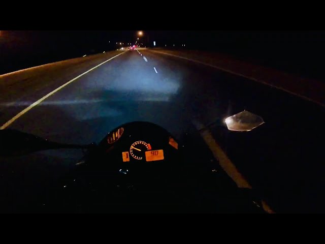 600RR Night Ride! Chill ride back. #motorcycle #cbr600rr #bikelife #viralvideo #racing #florida