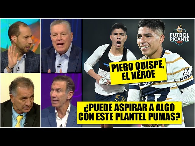 GOL AGÓNICO del peruano Piero Quispe da el triunfo a PUMAS vs Mazatlán en Liga MX | Futbol Picante