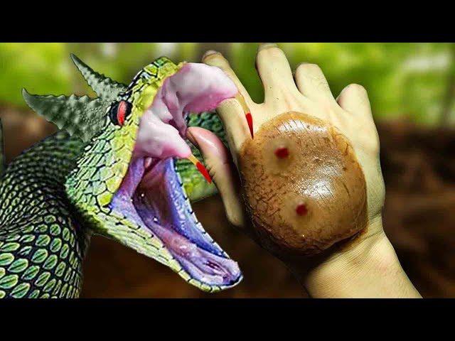 20 Most Painful Snake Bites In The World