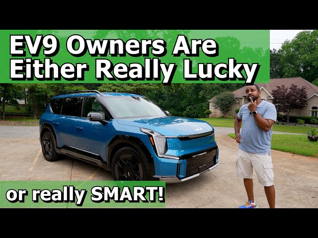 EV9 owners are either really lucky or really SMART! - 2024 Kia EV9 GT-Line AWD Review