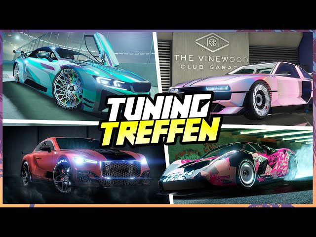 TUNING TREFFEN & PrepGames in GTA 5 Online | JULEX