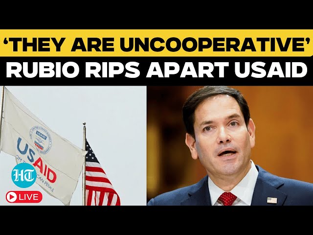 LIVE: Marco Rubio Drops Bombshell On USAID As Trump And Musk Move To Dismantle It | US News