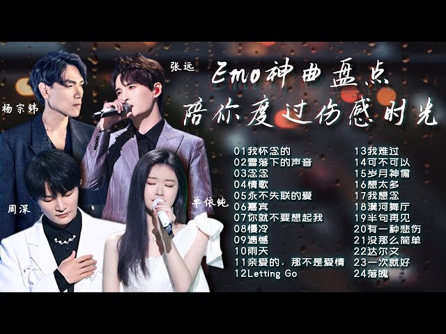 【情绪电台🥀EMO神曲】难过伤心时必听！陪你度过一个人的深夜！ | 杨宗纬 | 单依纯 | 周深 | 张碧晨