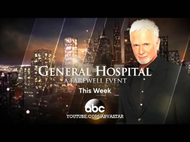 FAREWELL LUKE GH PROMO Laura Lucky Sam Jason Patrick Jake Liz Sonny Carly General Hospital 7-21-15