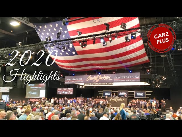 Barrett-Jackson Scottsdale 2020 Highlights - Collector Car Auction Scottsdale Arizona