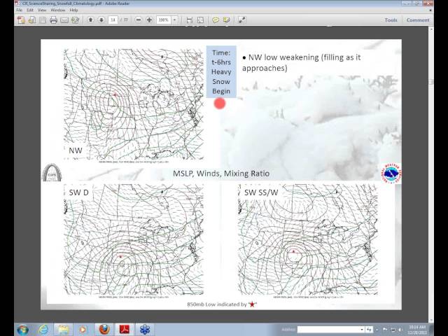 Heavy Snow Climatology Webinar   Science Sharing Series on Winter Weather