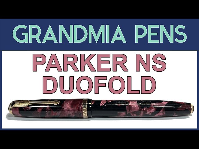 PARKER NS (NEW STYLE) DUOFOLD FOUNTAIN PEN