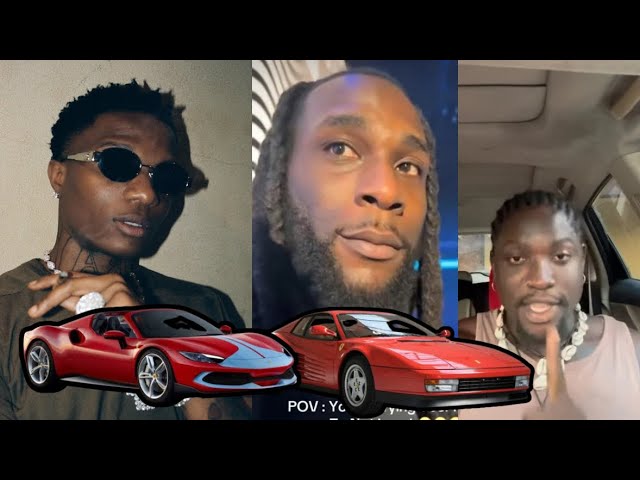 Wizkid & Burna Boy almost Fight over Car Space / VeryDarkMan in Ghana