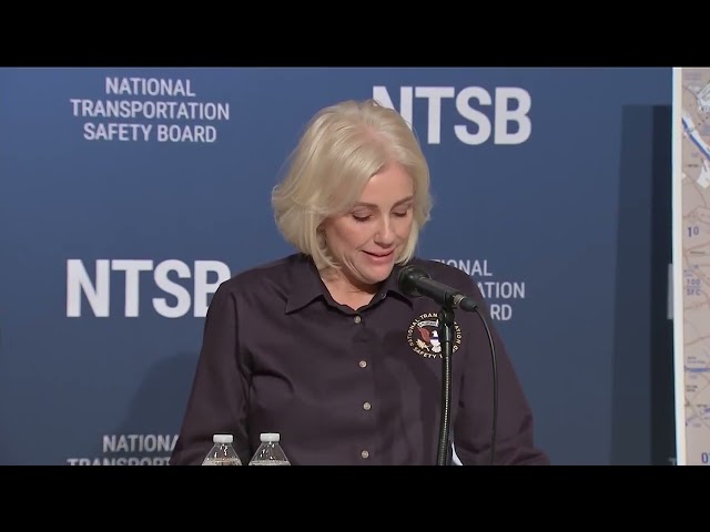 NTSB full briefing on newly acquired information on Washington DC midair crash