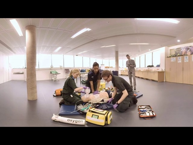 Paramedic Science at Anglia Ruskin University (360 video)