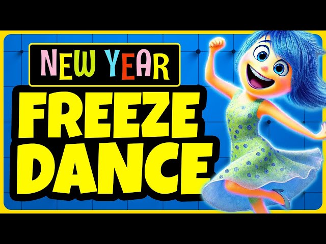 New Year Freeze Dance 🎉 Brain Break for Kids 🎉 Just Dance 🎉 PLINKO GoNoodle