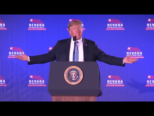 President Trump Praises Dean Heller's Work on Tax Reform at the Nevada Republican Convention