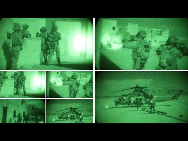 Watch the U.S. Army's Spectacular Night Raid Exercise!