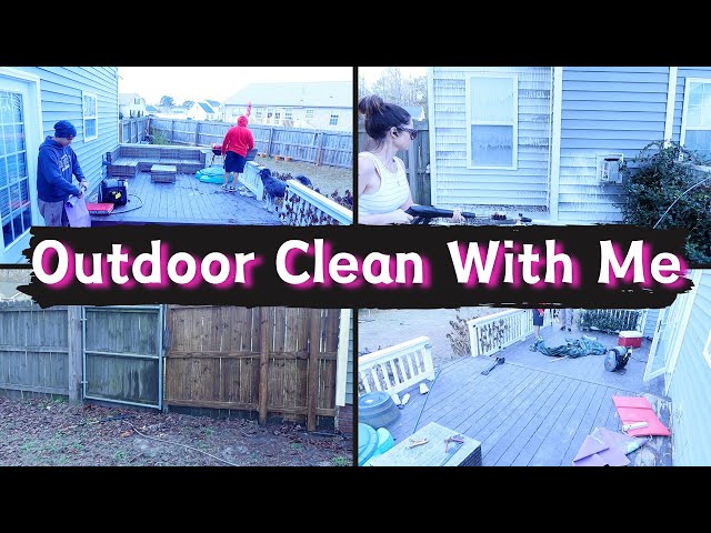 ULTIMATE CLEANING MOTIVATION: PRESSURE WASHING THE HOUSE, PATIO, AND BACKYARD!