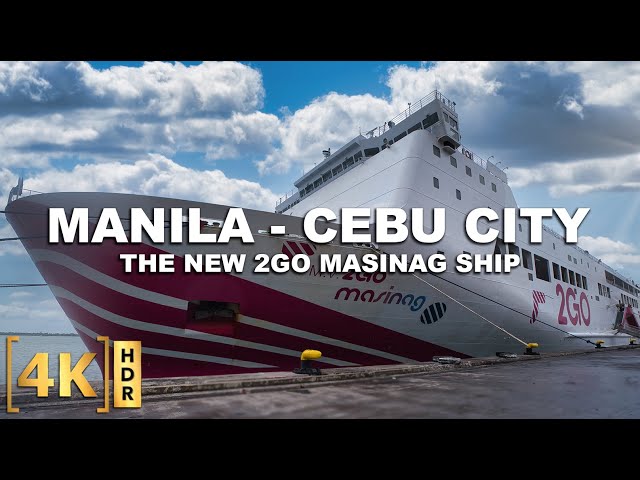 Full Ship Experience with 2GO's NEWEST Ship! 2GO MASINAG from Manila to Cebu & Bohol | Complete Tour