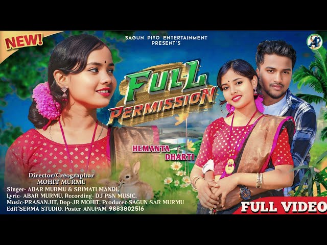 FULL PERMISSION || Full Video | New Santali Video Song 2025 | Hemanta & Dharti | Abar  Srimati Mandi