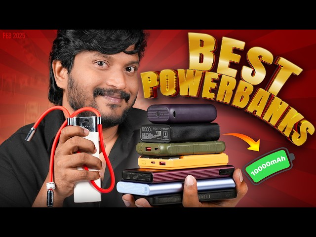 Best Power banks to Buy- 10,000 mAh  || Best Tech in Telugu ||