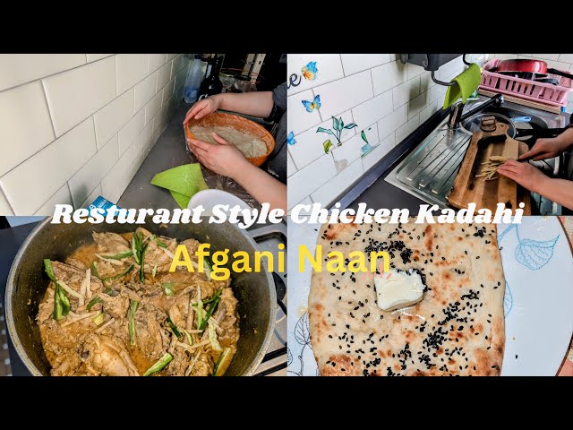 Morning Routine|Yummy Chicken Kadahi&Homemade Naan Recipe Vlog