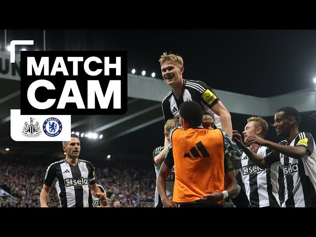 MATCH CAM 🎥 Newcastle United 2 Chelsea 0 | Carabao Cup | Behind The Scenes