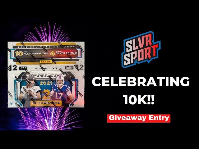 2021 Prizm Football Hobby Box - Ripping a $1,000 Box To Celebrate 10k!