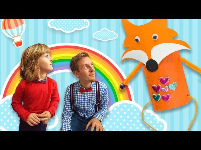 Fantastic Mr. Fox - How to Draw Fantastic Mr Fox with Gertit and Teacher (Diy With Paper)