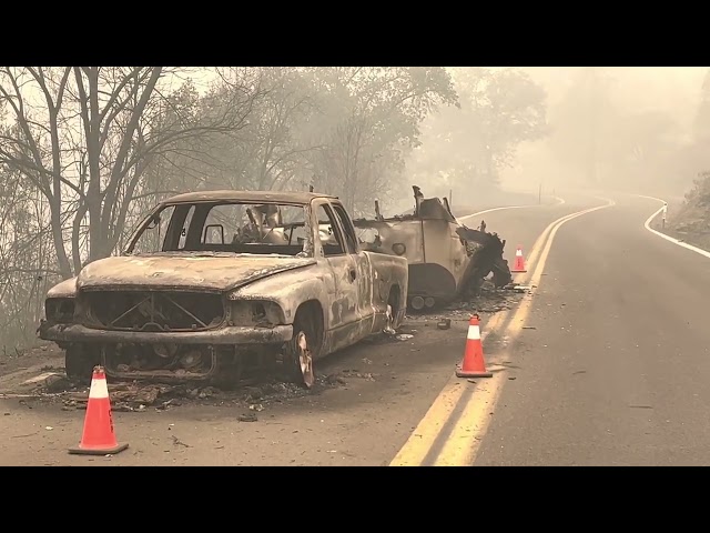 McKinney Fire.. Klamath River California.. First hand look.