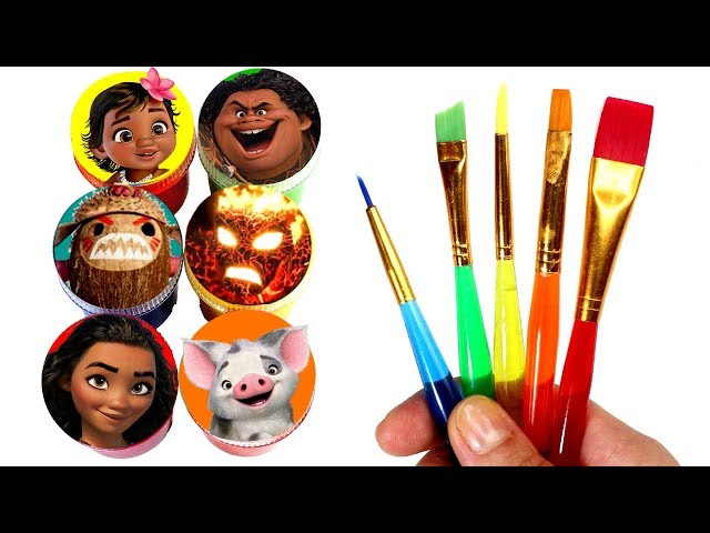 Moana Drawing and Painting How to Draw Characters from Moana